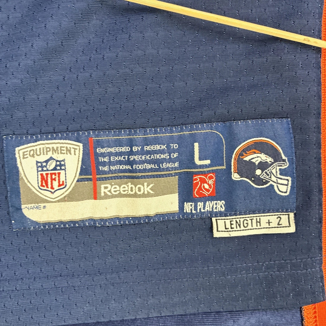 Vintage Denver Broncos Jay Cutler Reebok Jersey Size Large Stitched NFL