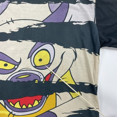 Vintage The Lion King Hyena Disney T-Shirt Size Large All Over Print