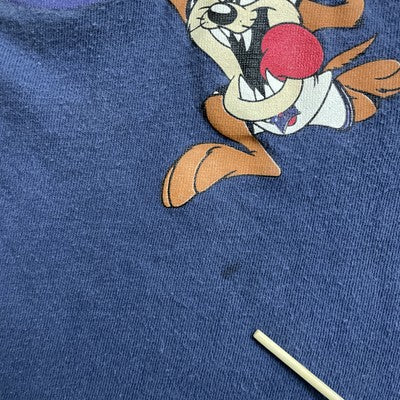 Vintage Space Jam T-Shirt Size Large Looney Tunes 1996 90s