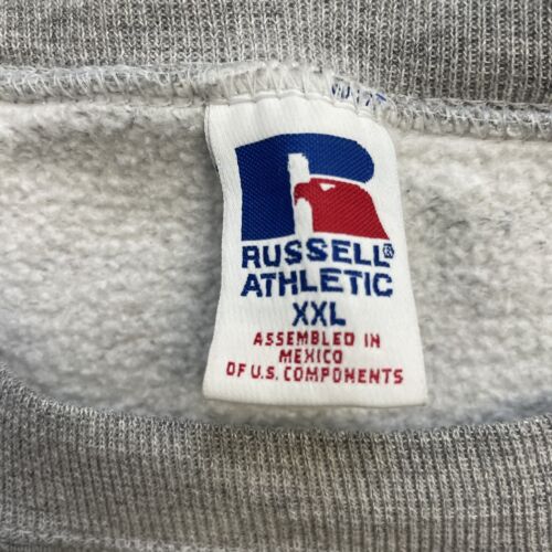Vintage Auburn Tigers Russell Athletic Crewneck Sweatshirt Size 2XL 90s NCAA