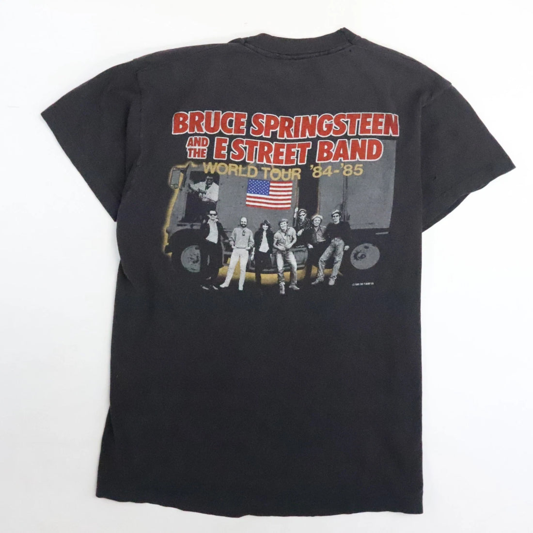 Vintage Bruce Springsteen And The E Street Band World Tour T-Shirt XL 1985 80s
