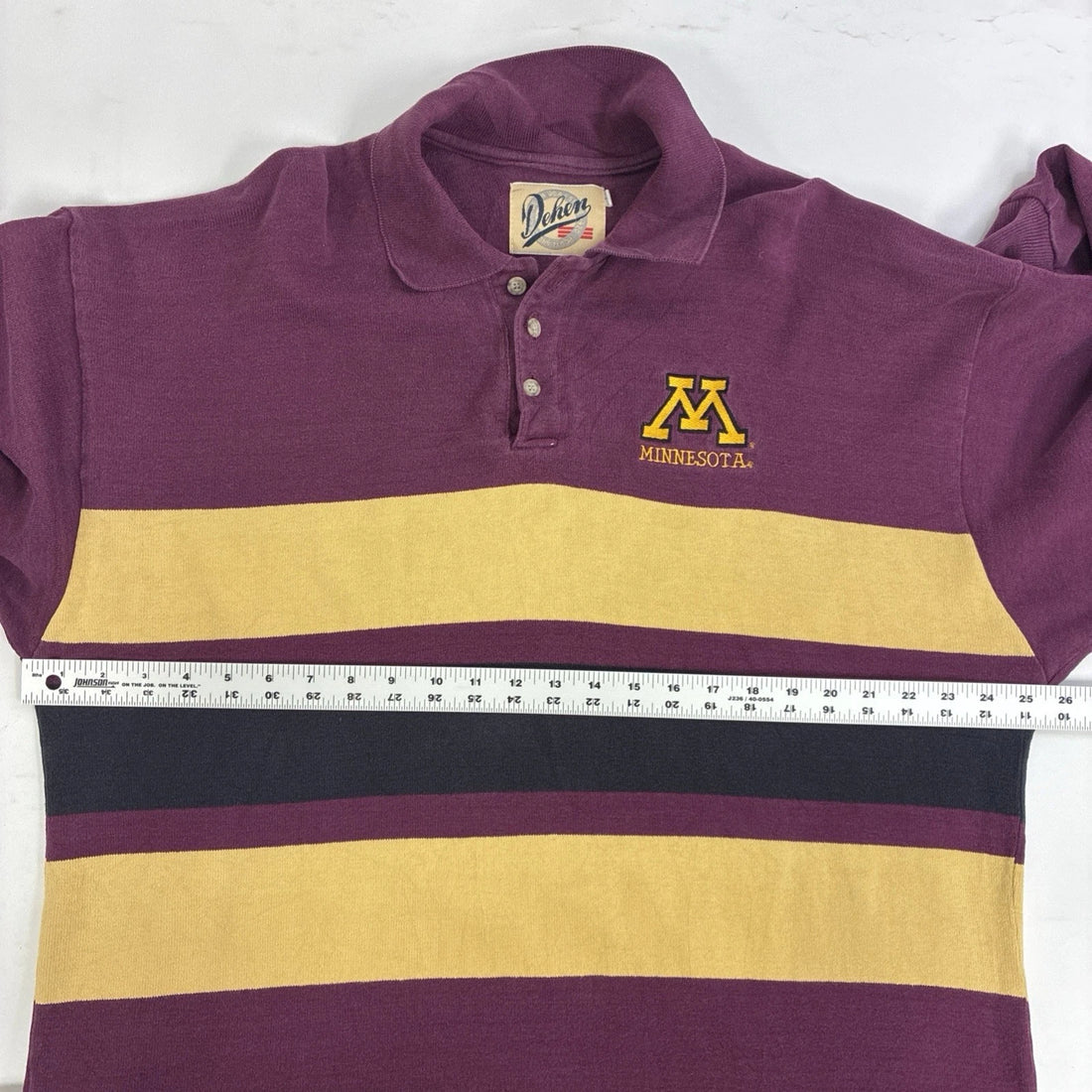 Minnesota Golden Gophers Rugby Shirt Size Large NCAA