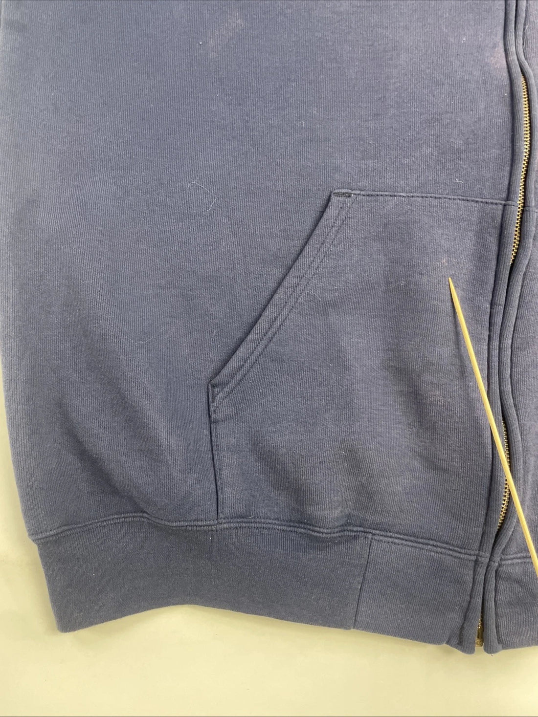 Vintage Carhartt Full Zip Sweatshirt Hoodie Size 2XL Blue