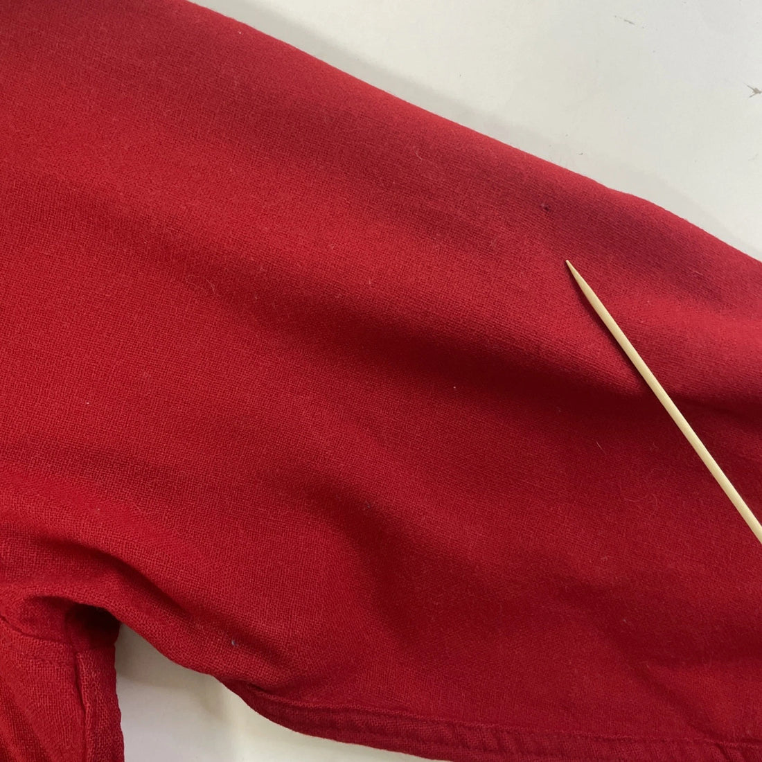 Vintage Pendleton Wool Button Up Shirt Size 17 1/2 Red