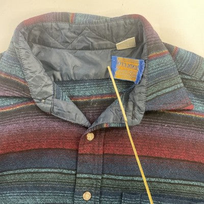 Vintage Pendleton Wool Fireside Button Up Shirt Size XL Tall