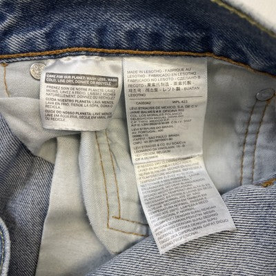 Levi's 550 Denim Jean Pants Size 34 X 29 Blue