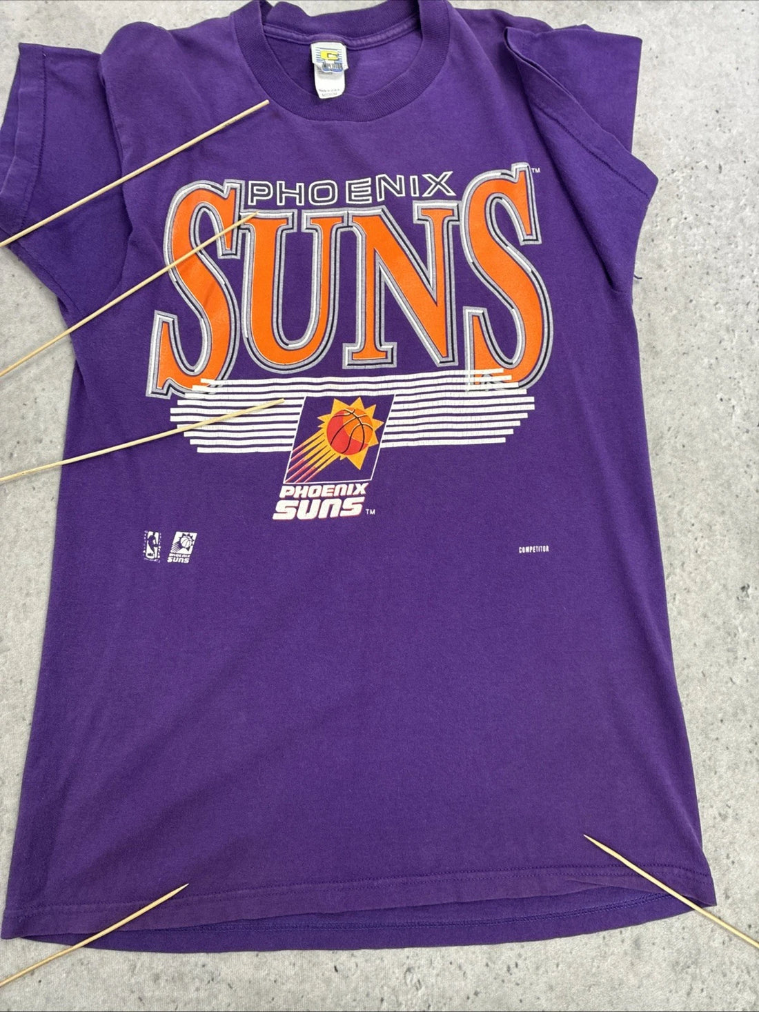 Vintage Phoenix Suns T-Shirt Size Medium 90s NBA