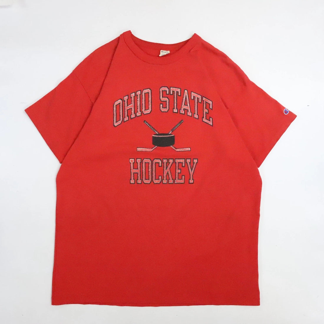 Vintage Ohio State Hockey Champion T-Shirt Size XL 80s NCAA