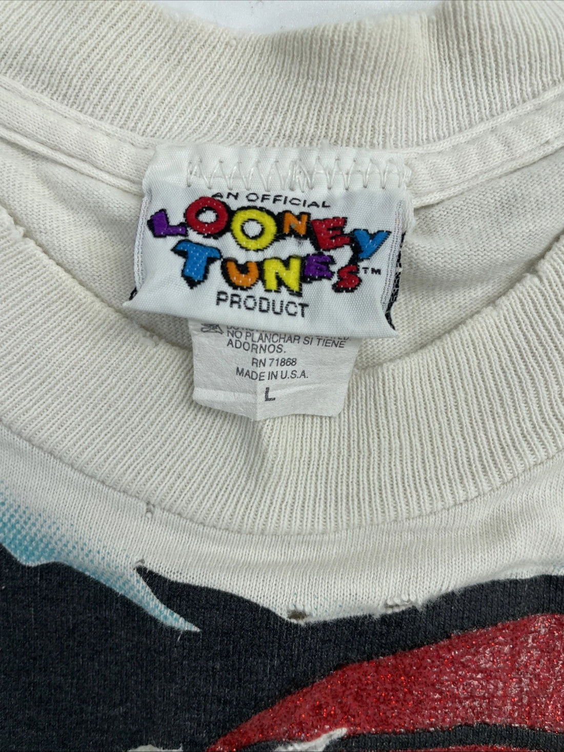 Vintage Tweety Bird Looney Tunes T-Shirt Size Large 90s