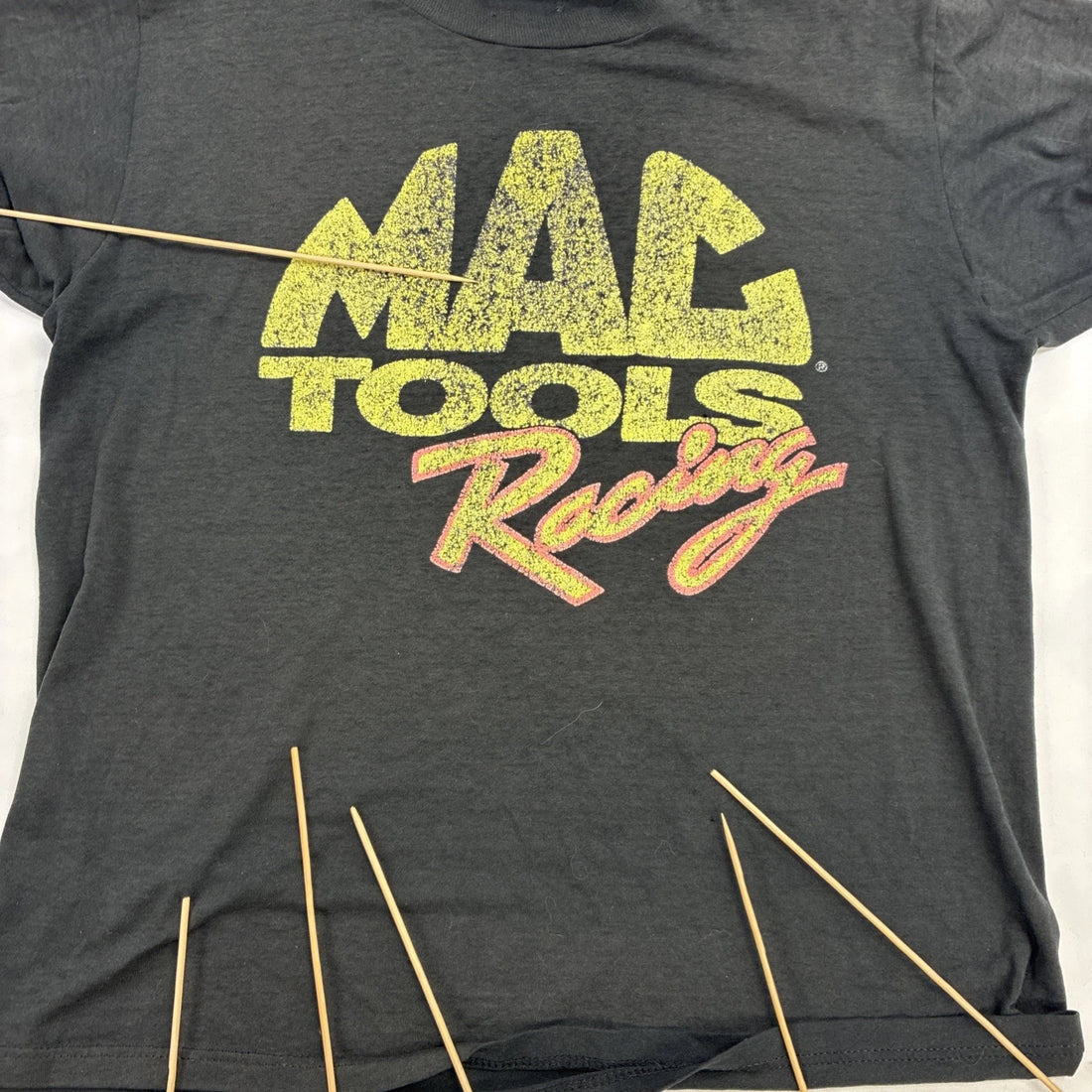 Vintage Mac Tools Racing T-Shirt Size Large 90s