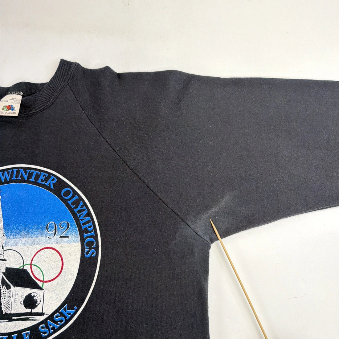 Vintage Albertville Winter Olympics 1992 Crewneck Sweatshirt Size XL 90s