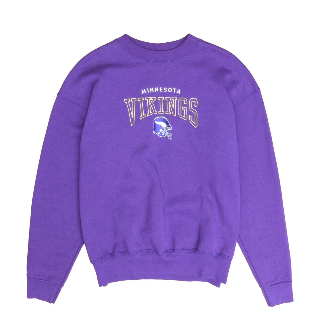 Vintage Minnesota Vikings hoodie, purple NFL embroidered sweatshirt 