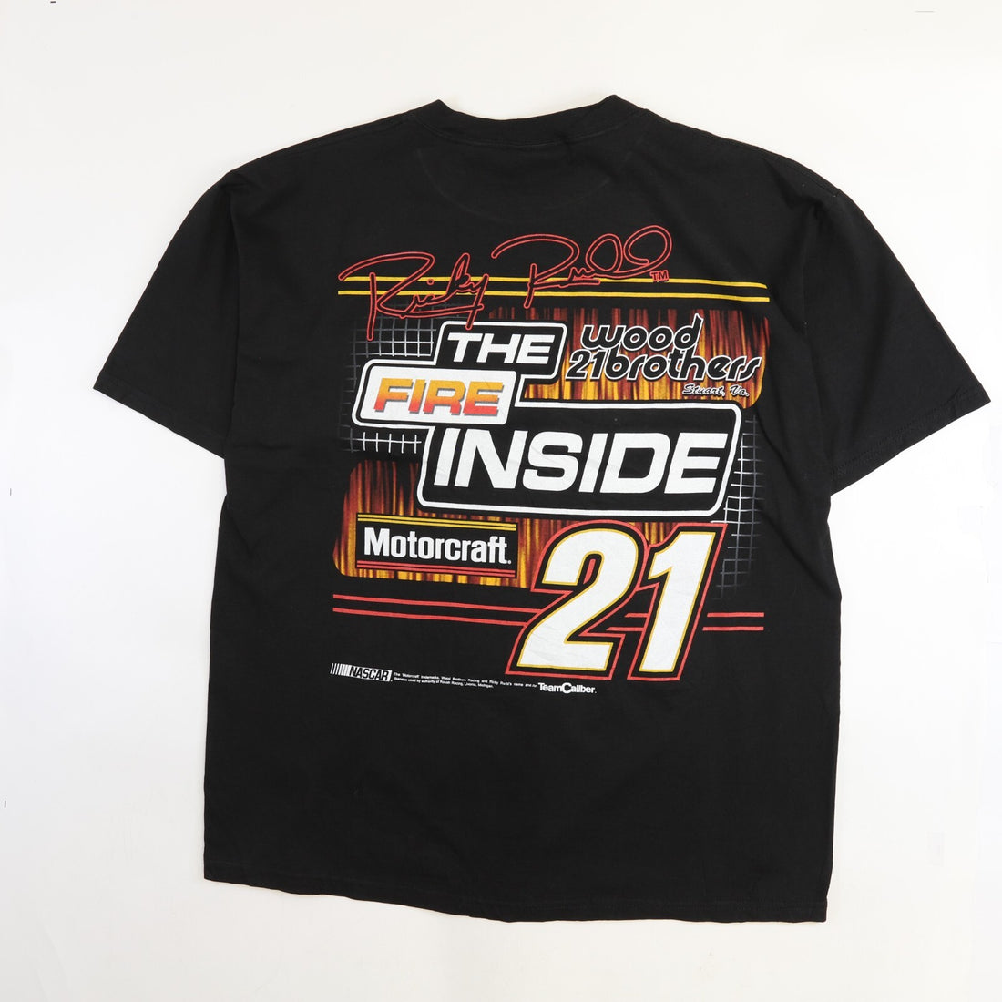 Vintage Ricky Rudd Racing T-Shirt Size XL Double Sided
