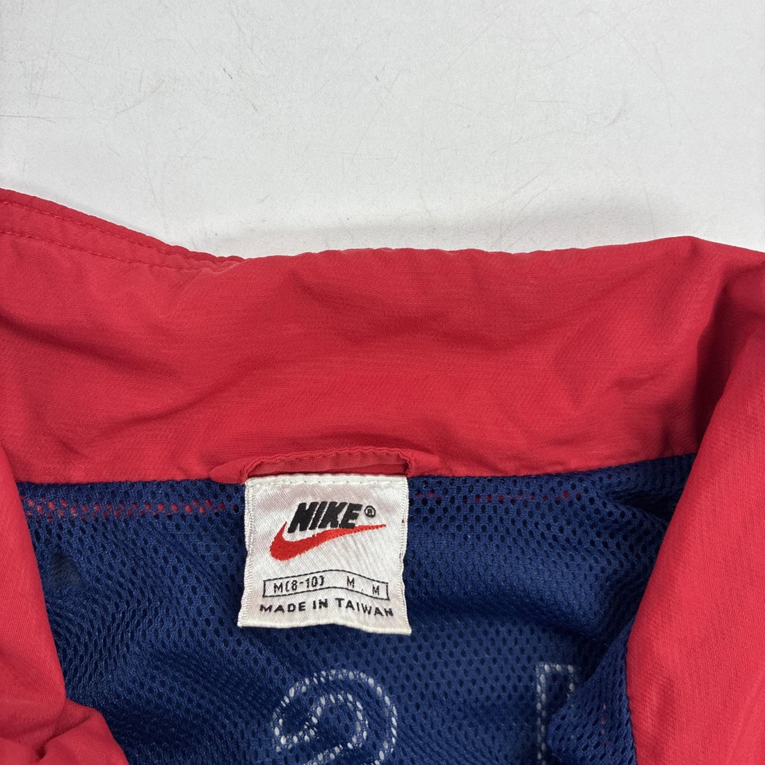 Vintage Team USA Soccer Nike Windbreaker Light Jacket Womens Size Medium FIFA