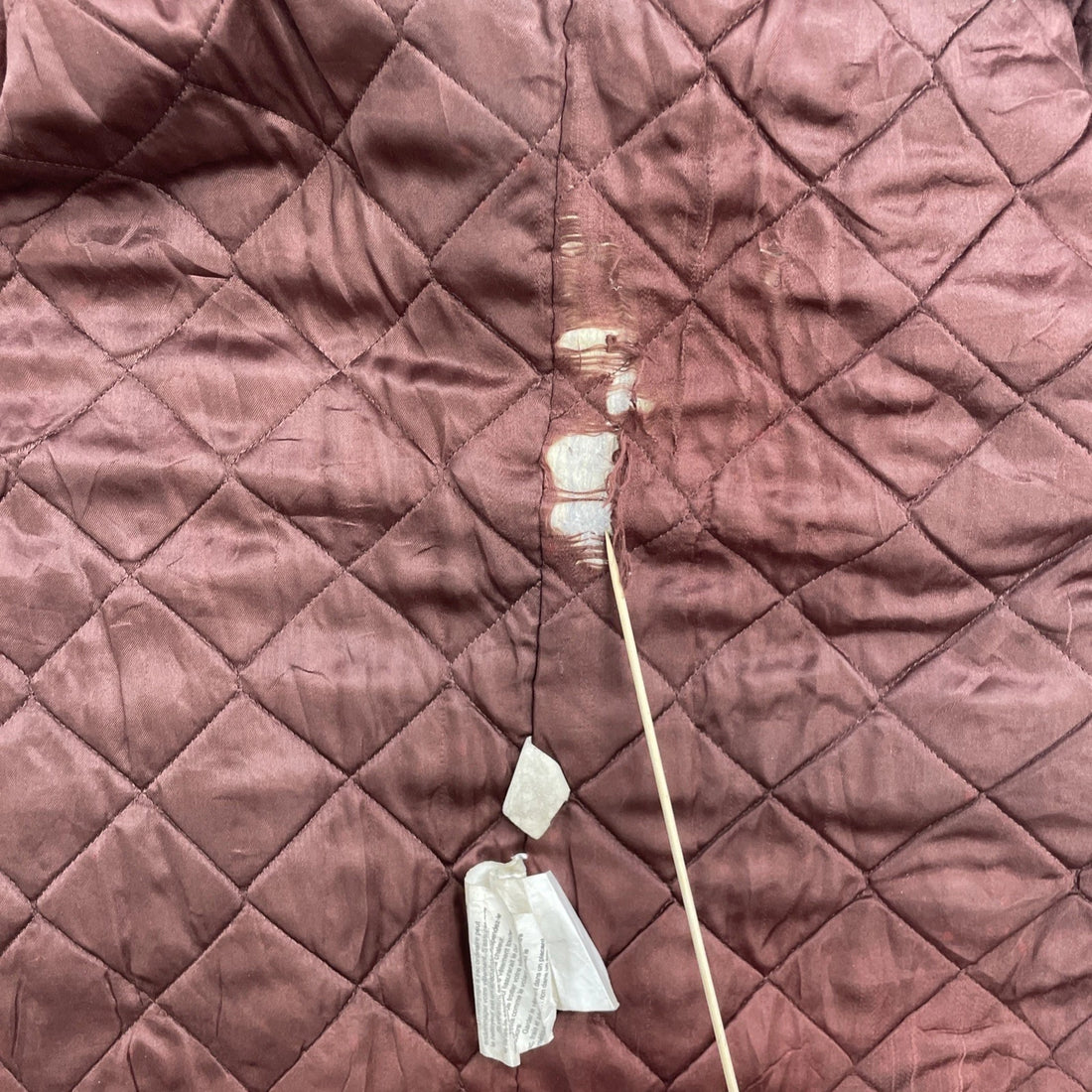 Vintage Hemingway Leather Wool Coat Jacket Size Medium Western Aztec