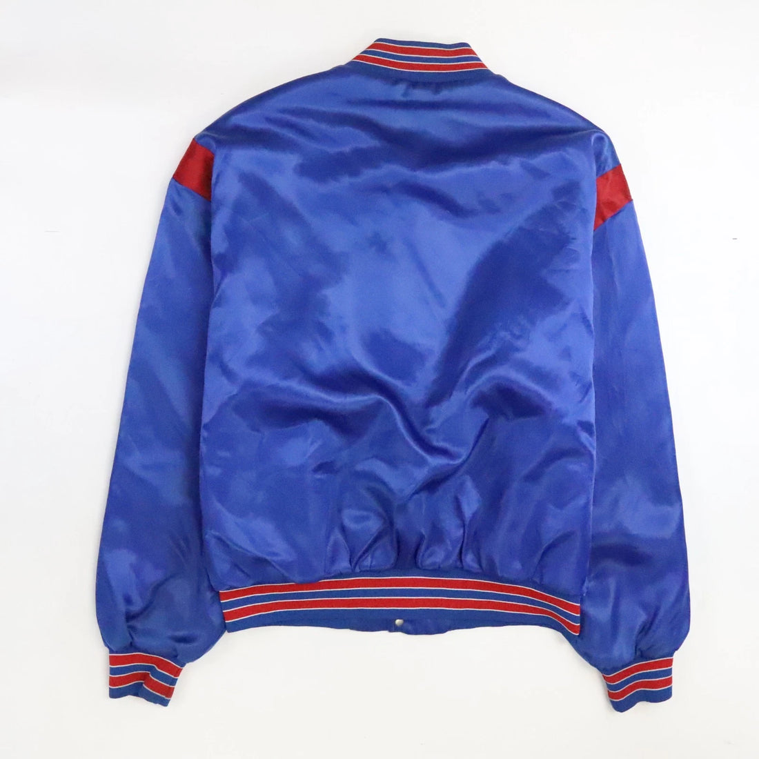 Vintage New England Patriots Satin Bomber Jacket Size XL NFL