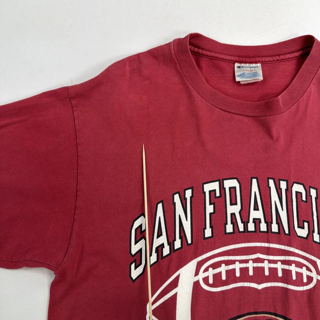 Vintage San Francisco 49ers Champion T-Shirt Size Large NFL
