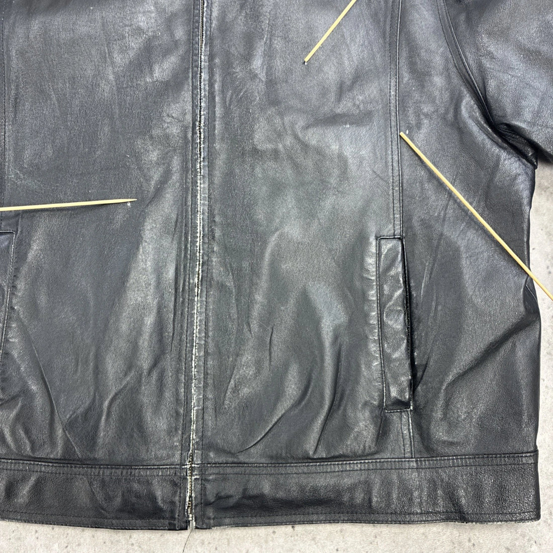Vintage St. John's Bay Leather Jacket Size 2XL