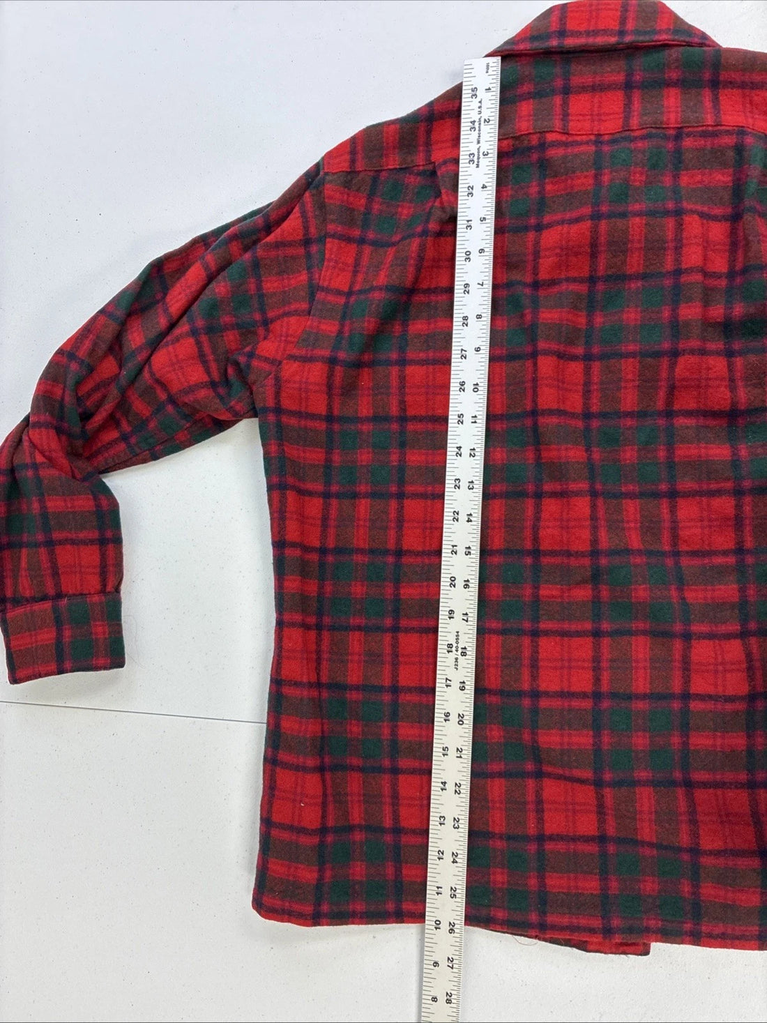 Vintage Pendleton Wool Board Button Up Shirt Size Medium