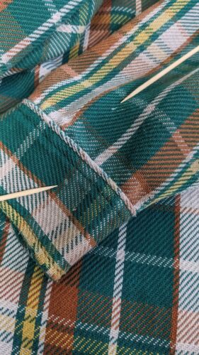 Vintage Big Mac Button Up Shirt Size Large Plaid