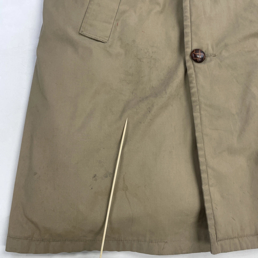 Vintage L.L. Bean Down Mainer Parka Coat Jacket Size Large Brown