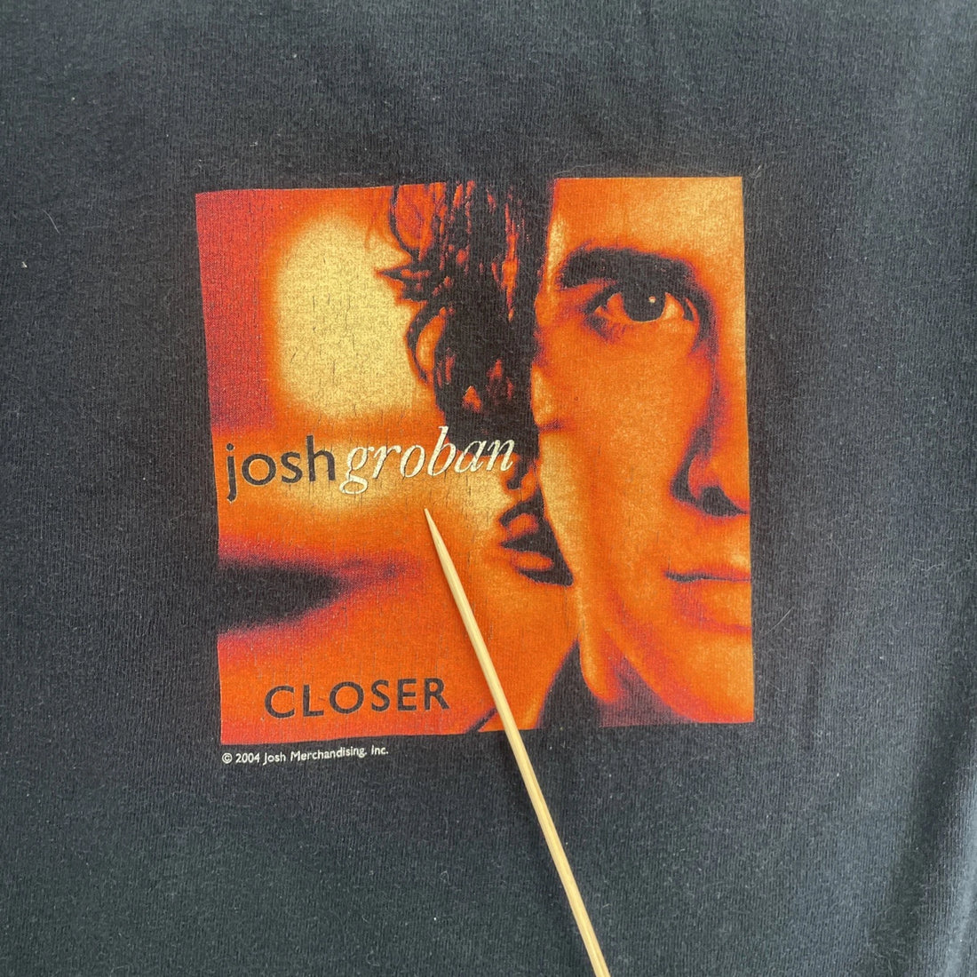Josh Groban Closer Tour T-Shirt Size Medium Music Tee