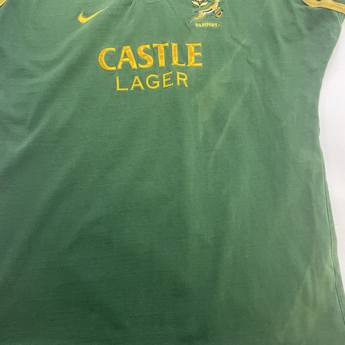 Vintage South Africa Nike Rugby Shirt Size XL Springboks Castle Lager