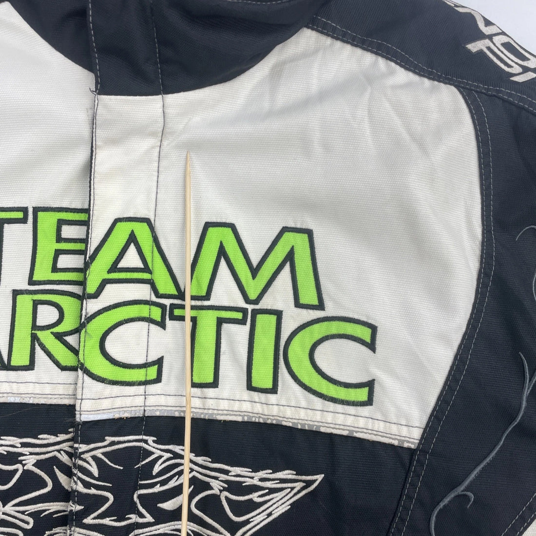 Vintage Team Arctic Cat Snowmobile Racing Jacket Size XLT