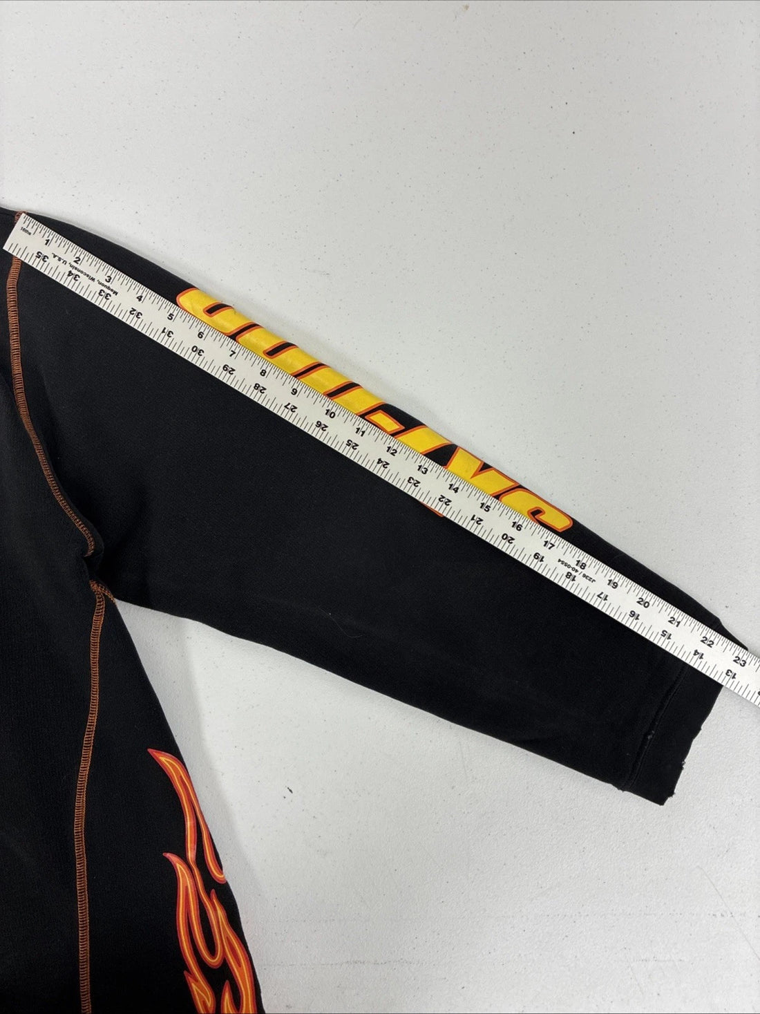 Ski Doo Team Flame Crewneck Sweatshirt Size XL Spell Out