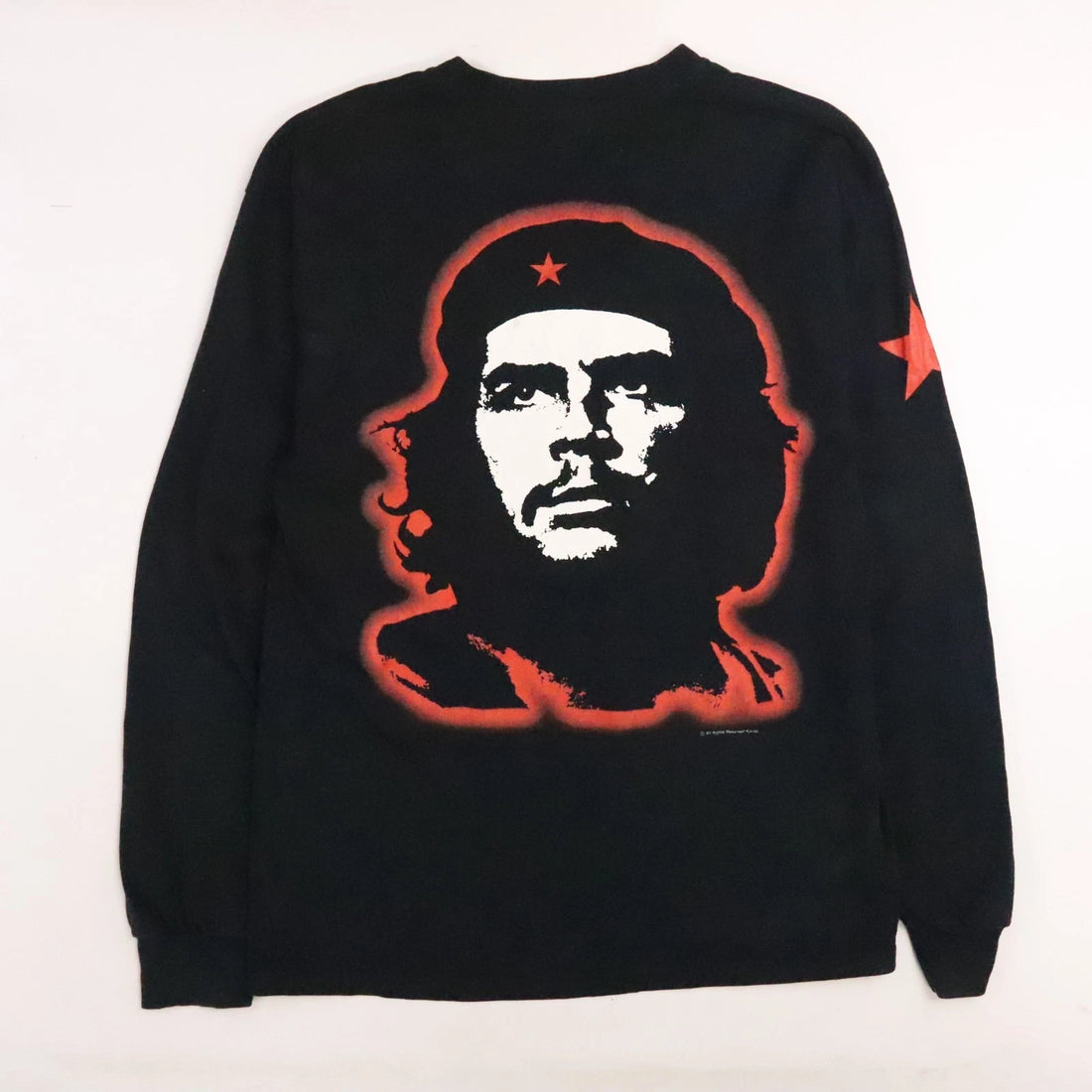 Che Guevara Long Sleeve T-Shirt Size Large Double Sided