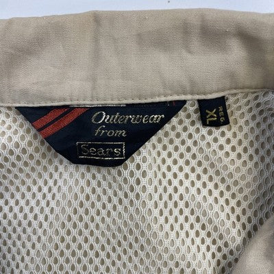 Vintage Sears Light Jacket Size XL Beige