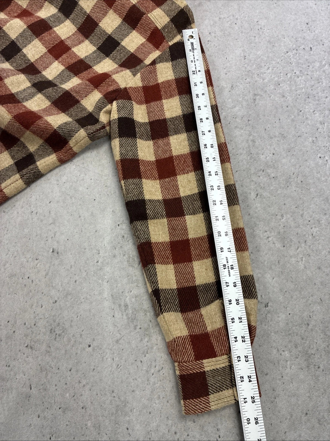 Vintage Wool Button Up Shirt Size XL
