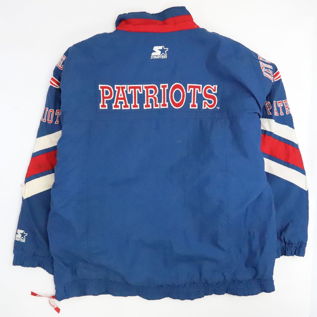 Vintage New England Patriots Starter Puffer Jacket Size Large NFL