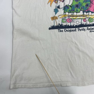 Vintage Bud Light Spuds Mackenzie T-Shirt Size XL Beer Promo