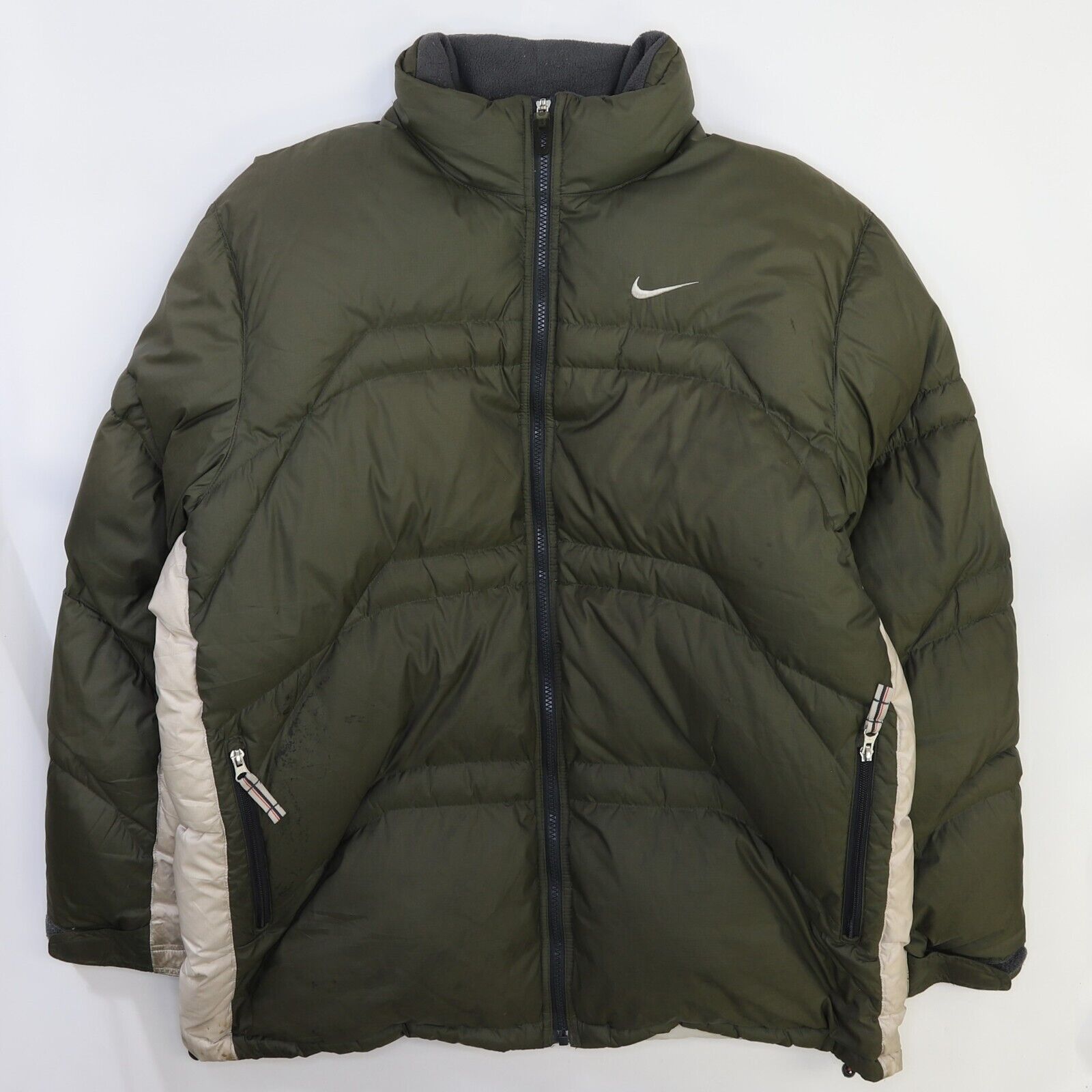 Nike army green jacket best sale