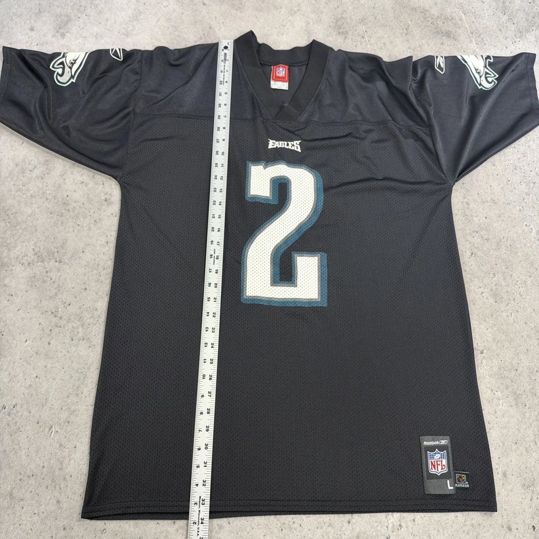 Vintage Philadelphia Eagles David Akers Reebok Jersey Size Large NFL