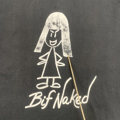 Vintage Bif Naked T-Shirt Size Large Music 90s