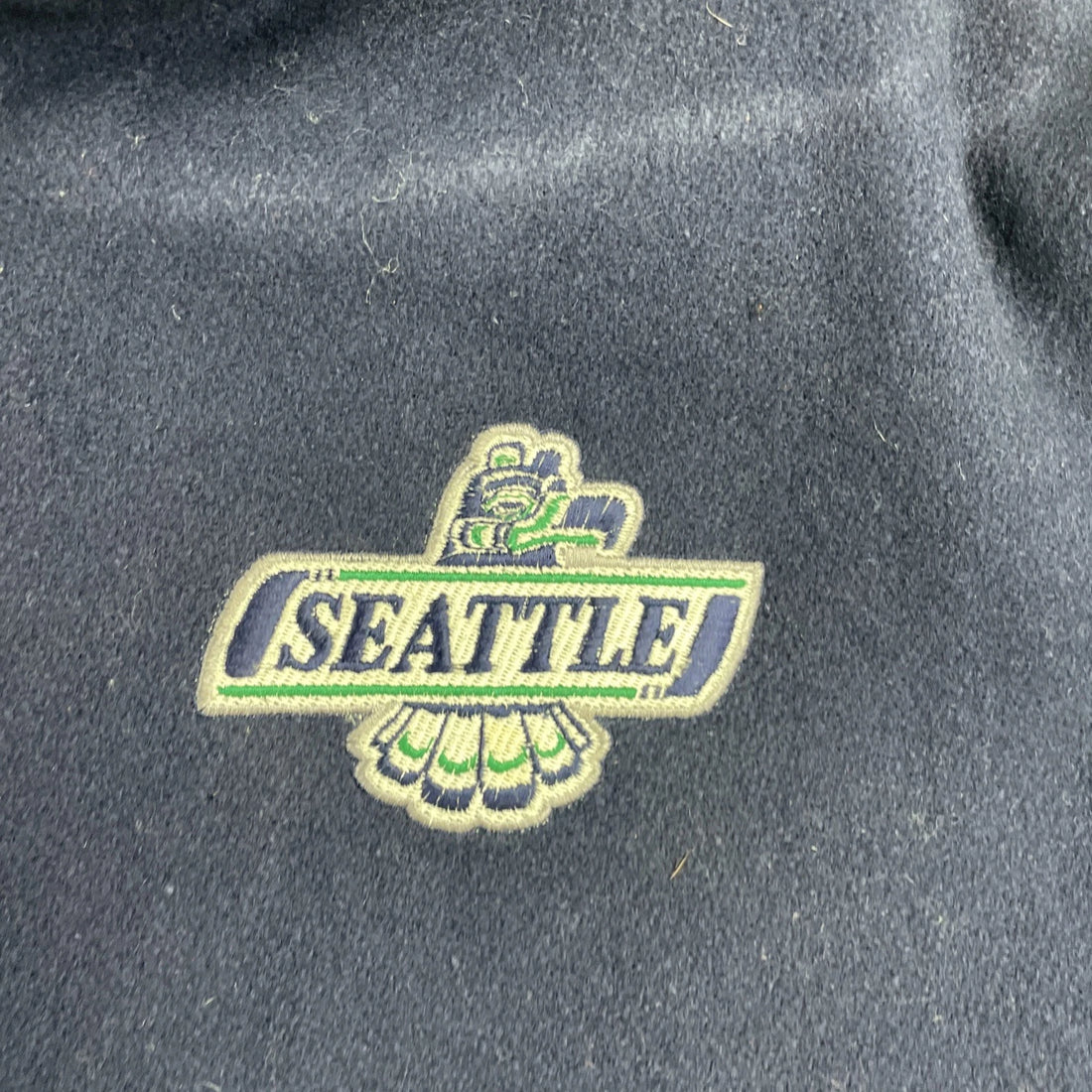 Vintage Seattle Thunderbirds Wool Varsity Jacket Size Large WHL