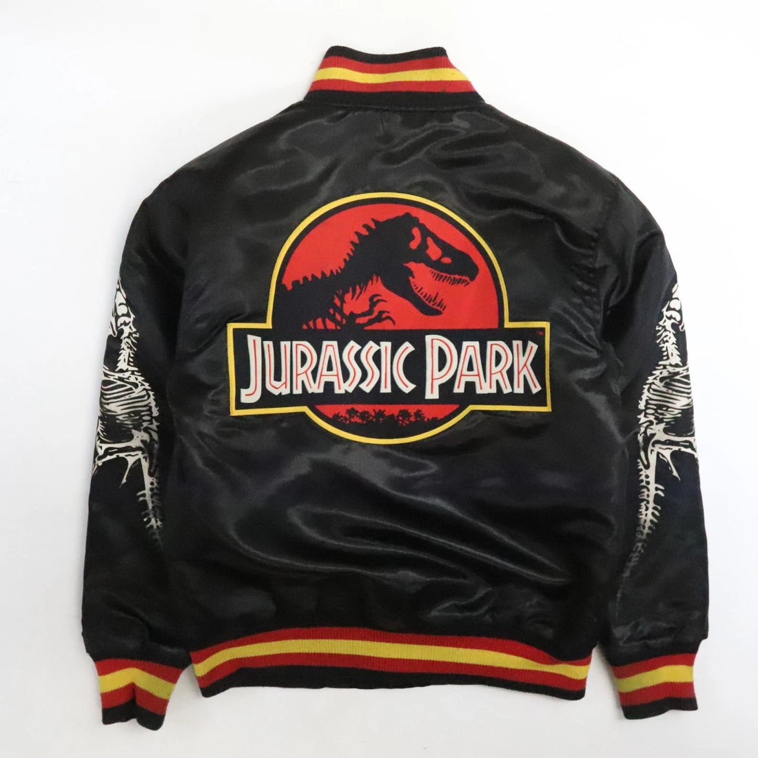 Jurassic Park Headgear Classics Satin Bomber Jacket Size Small