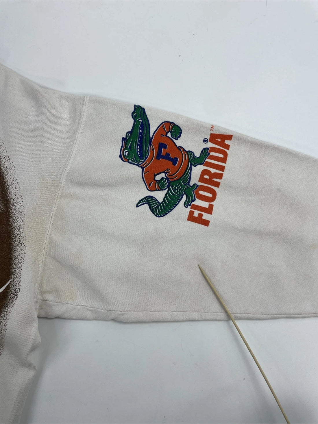 Vintage Florida Gators Football Crewneck Sweatshirt XL All Over Print 90s NCAA