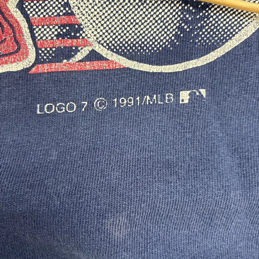 Vintage Atlanta Braves T-Shirt Size XL 1991 90s MLB
