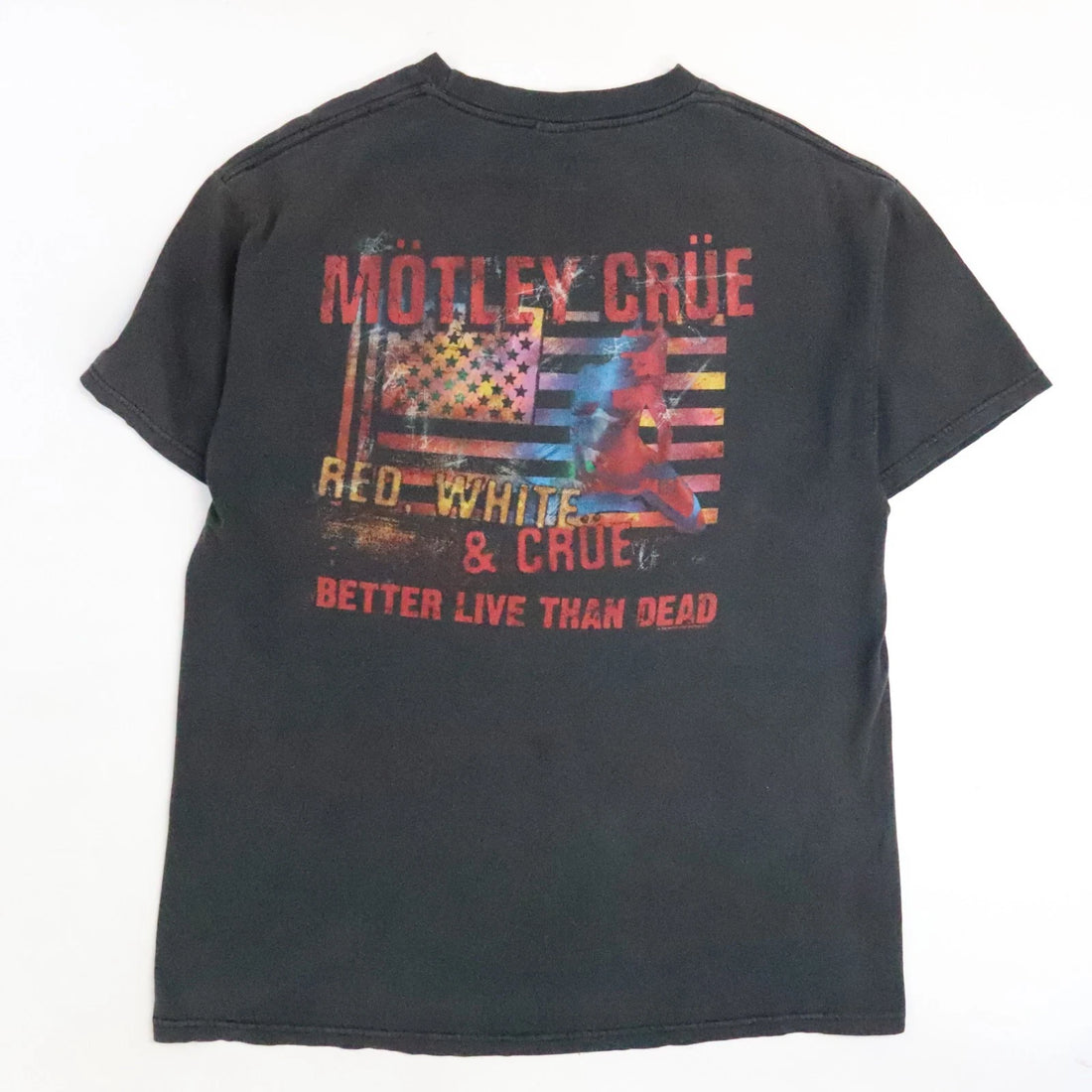 Vintage Motley Crue Better Live Than Dead T-Shirt Size XL 2005