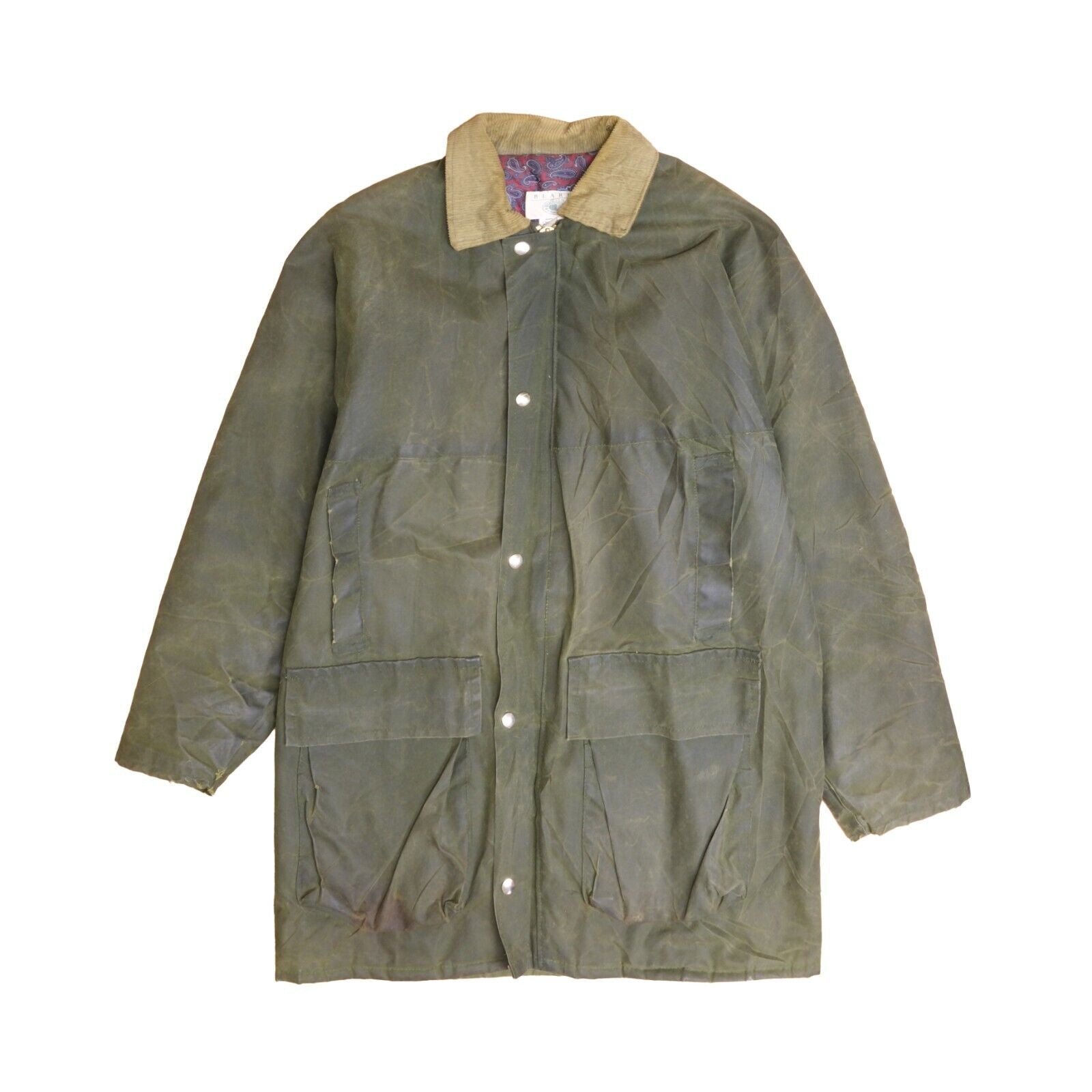 Barbour paisley hot sale wax jacket