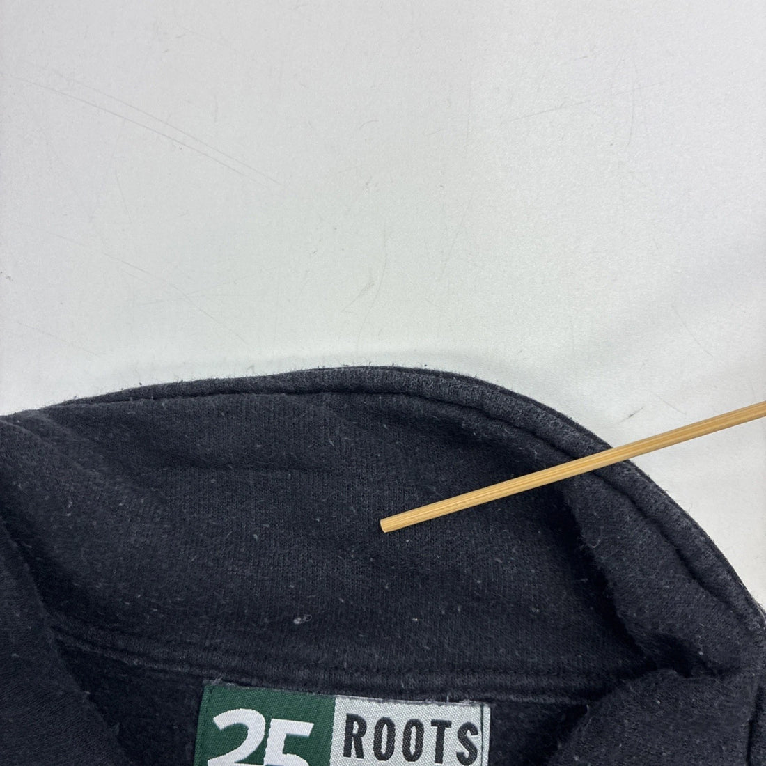 Canada Roots Athletic 1/4 Zip Pullover Sweater Size XL Black