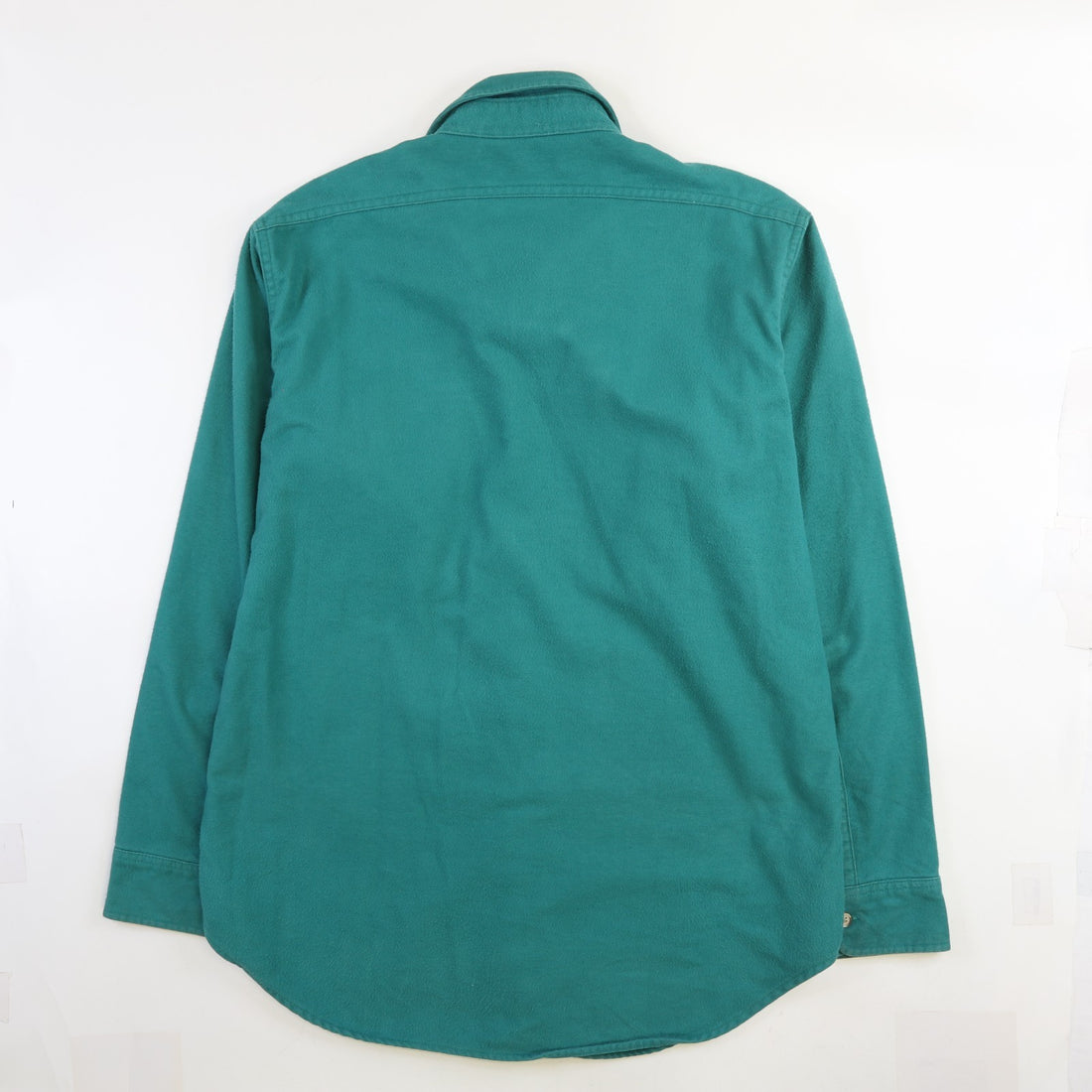 Vintage Woolrich Button Up Shirt Size Large Teal 90s