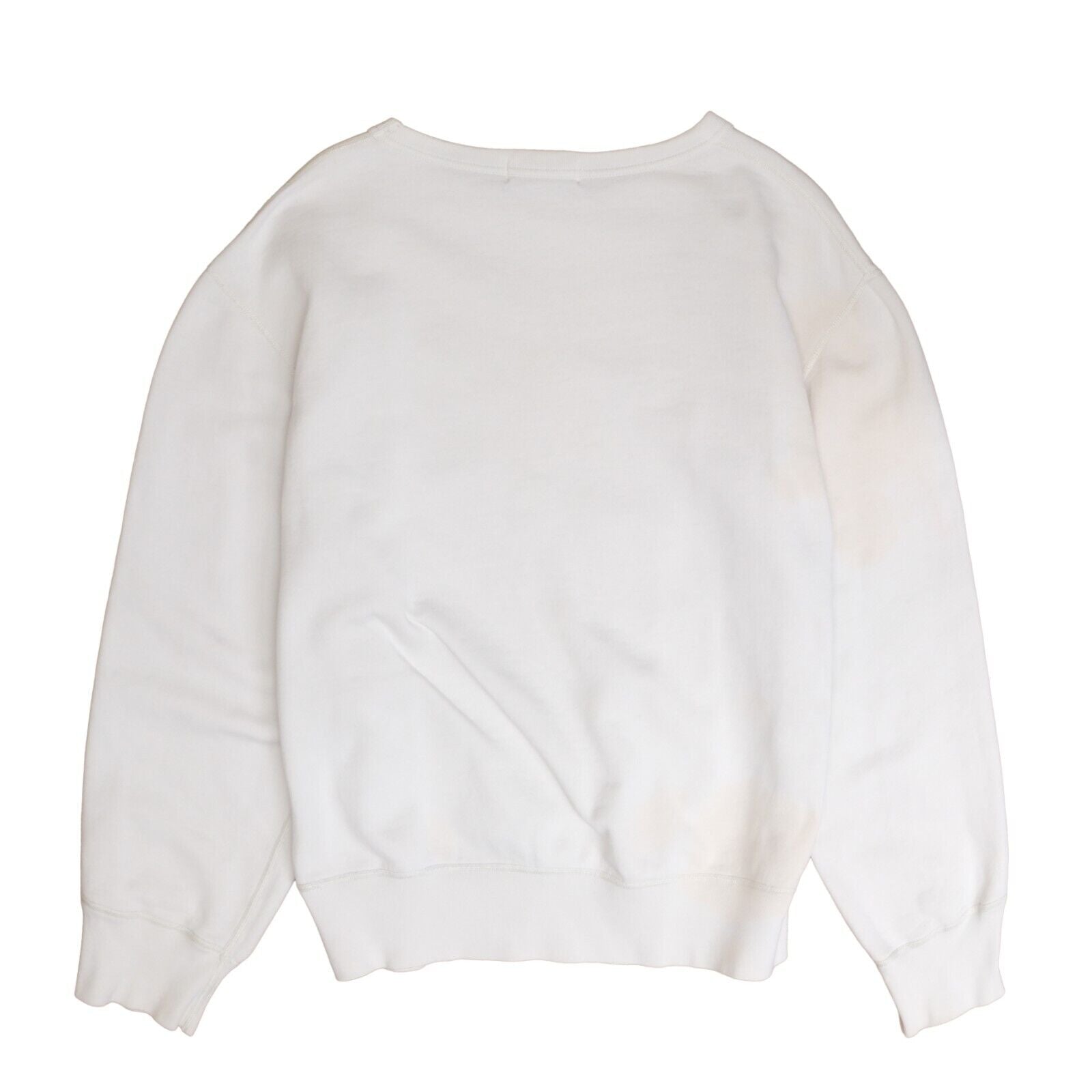 White polo outlet crewneck sweatshirt