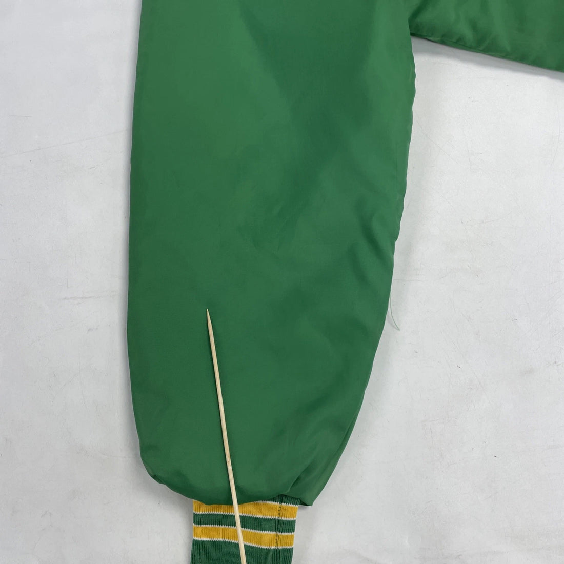 Vintage King Louie Bomber Jacket Size Medium Green