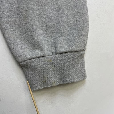 Vintage Nike Middle Swoosh Sweatshirt Hoodie Size XL Gray Embroidered