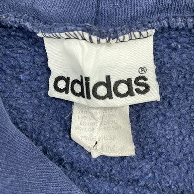 Vintage Adidas Sweatshirt Hoodie Size Medium Embroidered