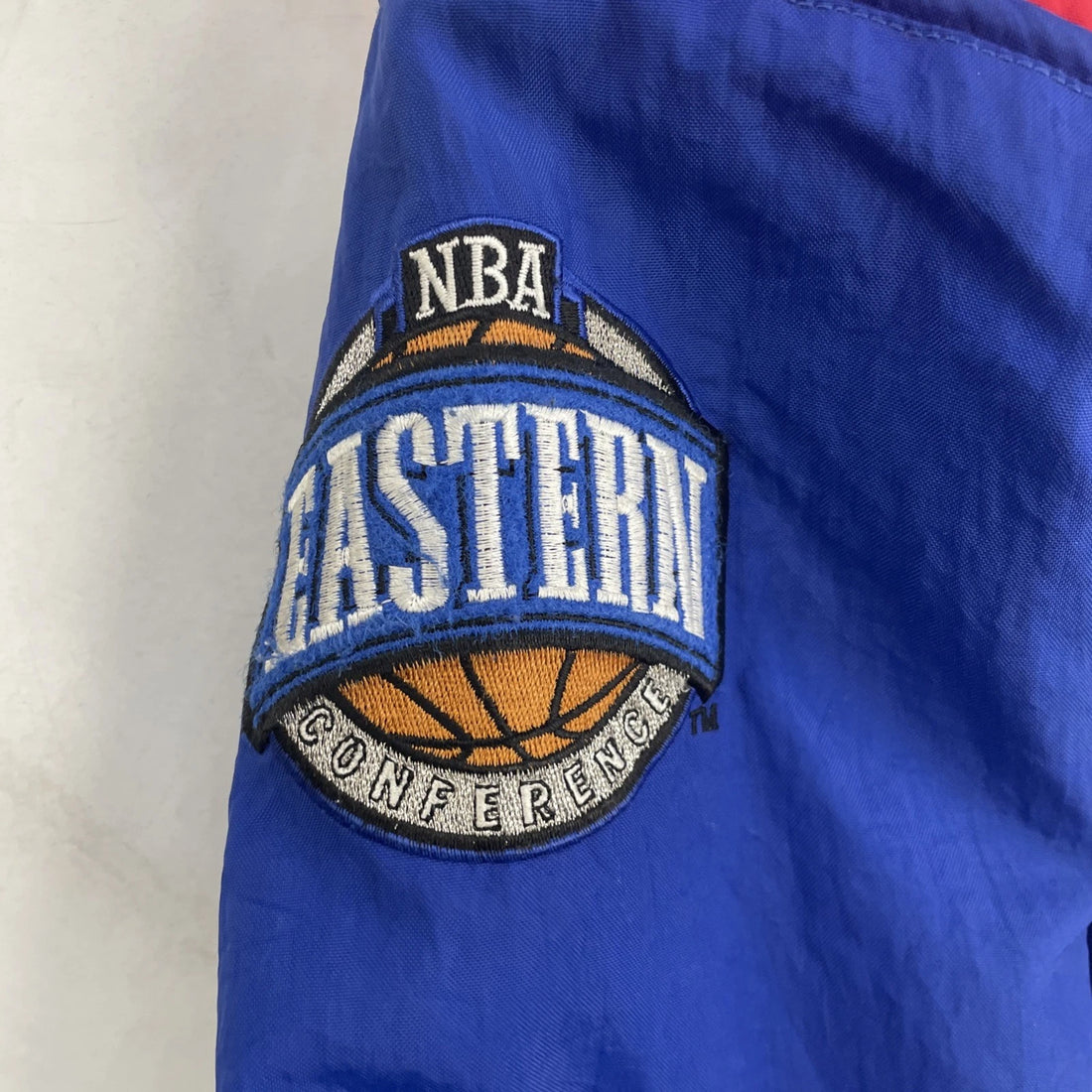 Vintage Washington Bullets Nutmeg Bomber Jacket Size XL NBA